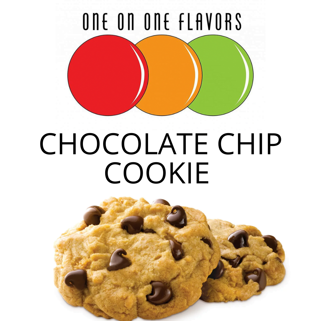Chocolate Chip Cookie (One On One) - пищевой ароматизатор One On One, вкус Печенье с шоколадными каплями купить оптом ароматизатор One On One Chocolate Chip Cookie (One On One)