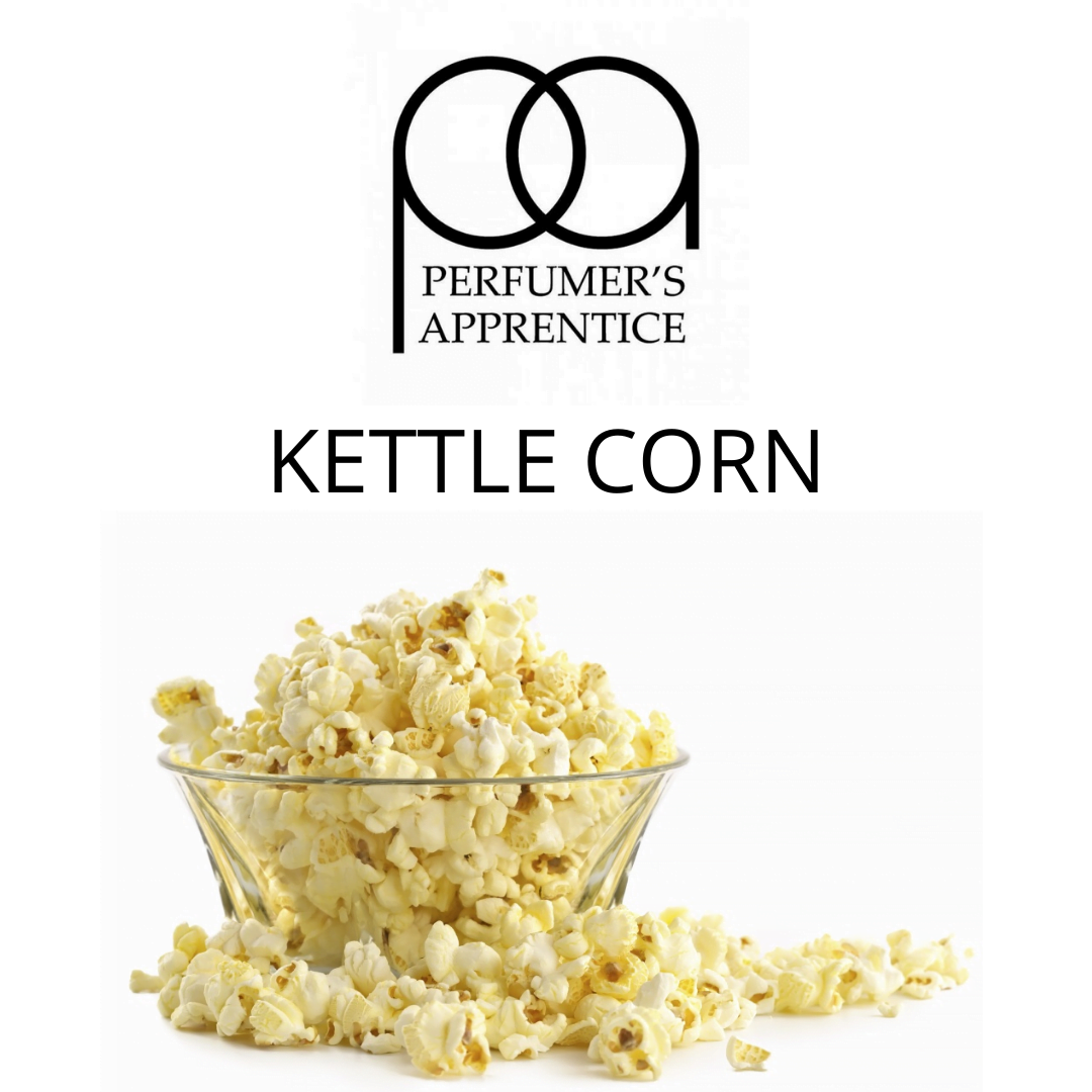 Kettle Corn (TPA) - пищевой ароматизатор TPA/TFA, вкус Вареная кукуруза купить оптом ароматизатор ТПА / ТФА Kettle Corn (TPA)