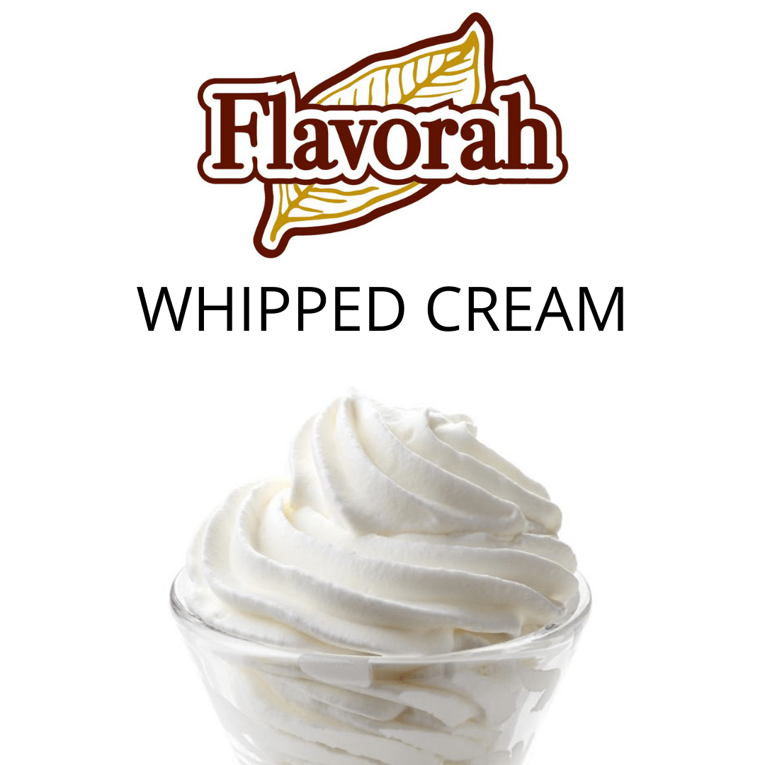 Whipped Cream (Flavorah) - пищевой ароматизатор Flavorah, вкус Взбитые сливки купить оптом ароматизатор Флавора Whipped Cream (Flavorah)