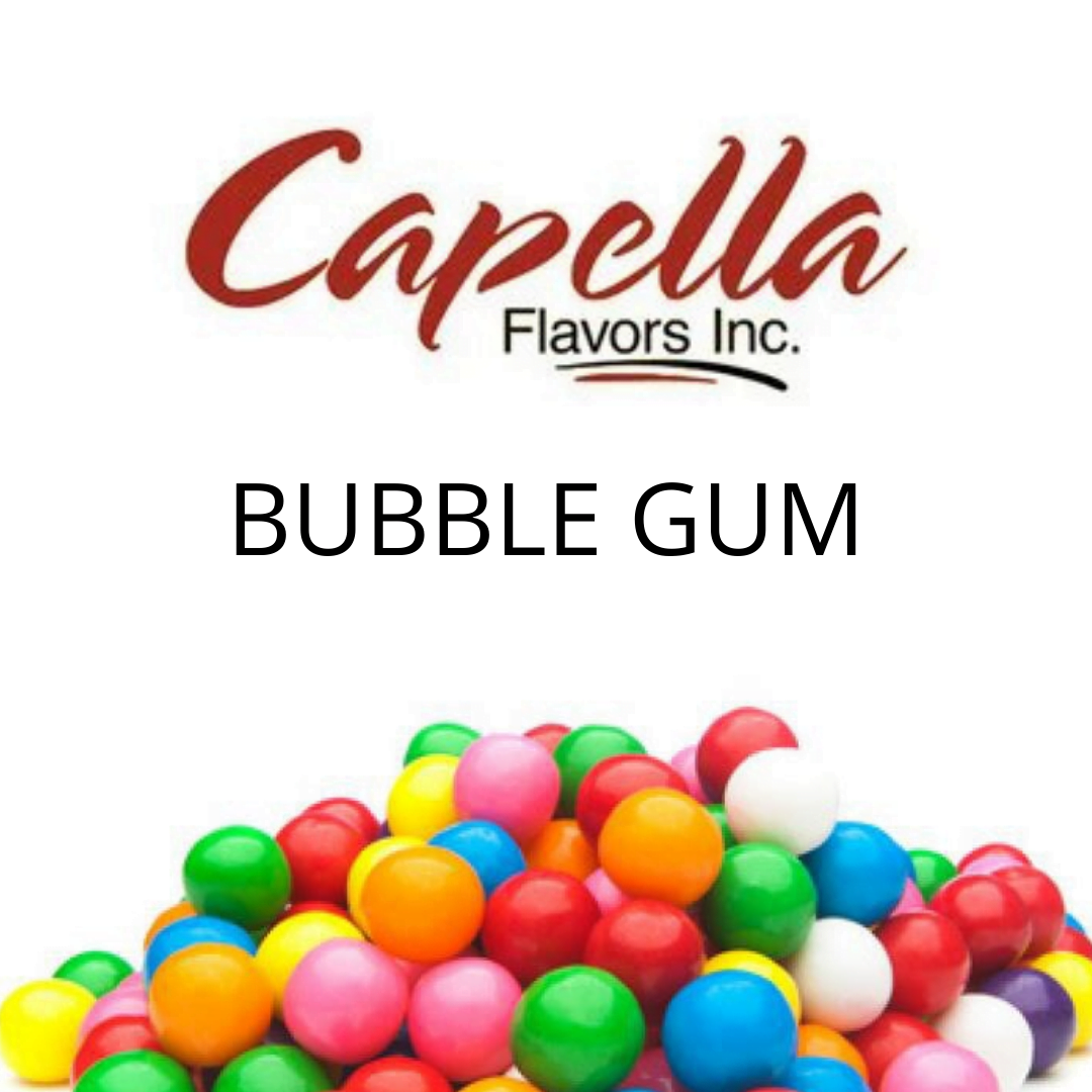 Bubble Gum (Capella) - пищевой ароматизатор Capella, вкус Жевательная резинка купить оптом ароматизатор Капелла Bubble Gum (Capella)
