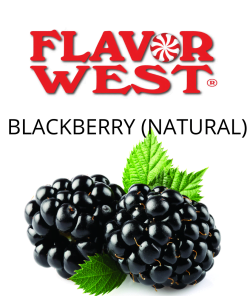 Blackberry (Natural) (Flavor West) - пищевой ароматизатор Flavor West, вкус Натуральная ежевика купить оптом ароматизатор флаворвест Blackberry (Natural) (Flavor West)
