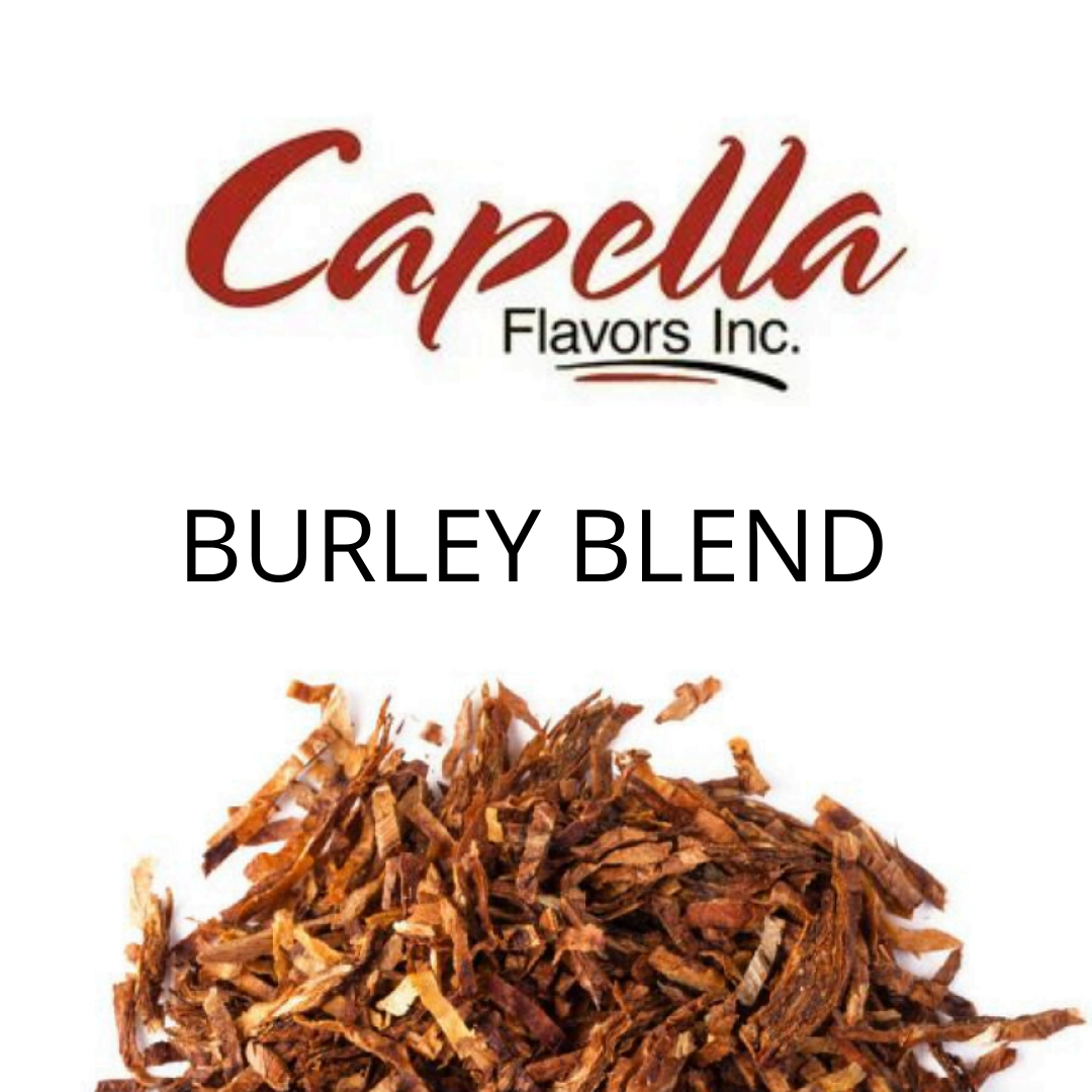 Burley Blend (Capella) - пищевой ароматизатор Capella, вкус Табак Берли купить оптом ароматизатор Капелла Burley Blend (Capella)