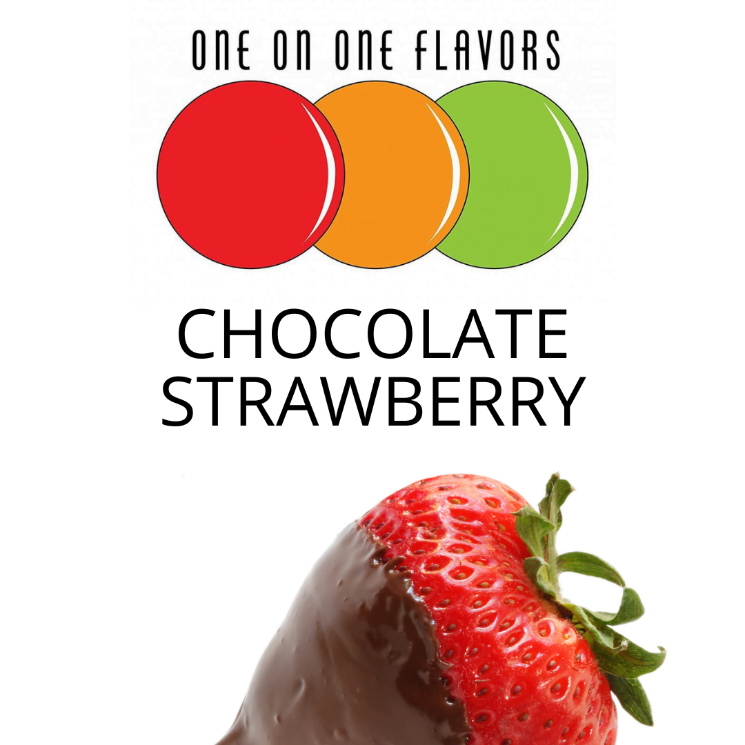 Chocolate Strawberry (One On One) - пищевой ароматизатор One On One, вкус Клубничный шоколад купить оптом ароматизатор One On One Chocolate Strawberry (One On One)