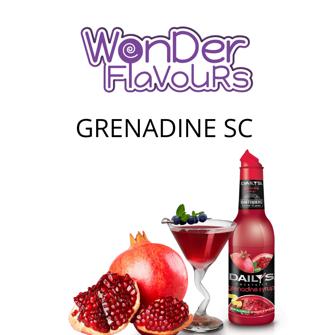 Grenadine SC (Wonder Flavours) - пищевой ароматизатор Wonder Flavors, вкус Гренадин купить оптом ароматизатор Вондер Grenadine SC (Wonder Flavours)