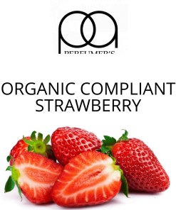 Organic Compliant Strawberry (TPA) - пищевой ароматизатор TPA/TFA, вкус Органический вкус клубники купить оптом ароматизатор ТПА / ТФА Organic Compliant Strawberry (TPA)