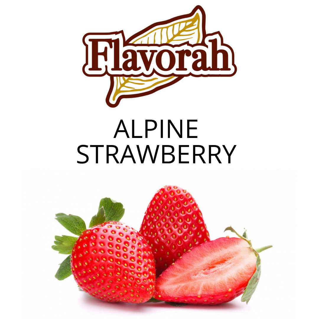 Alpine Strawberry (Flavorah) - пищевой ароматизатор Flavorah, вкус Альпийская клубника купить оптом ароматизатор Флавора Alpine Strawberry (Flavorah)
