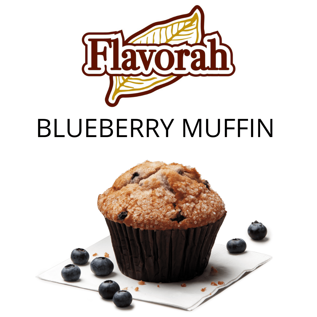 Blueberry Muffin (Flavorah) - пищевой ароматизатор Flavorah, вкус Черничный маффин купить оптом ароматизатор Флавора Blueberry Muffin (Flavorah)