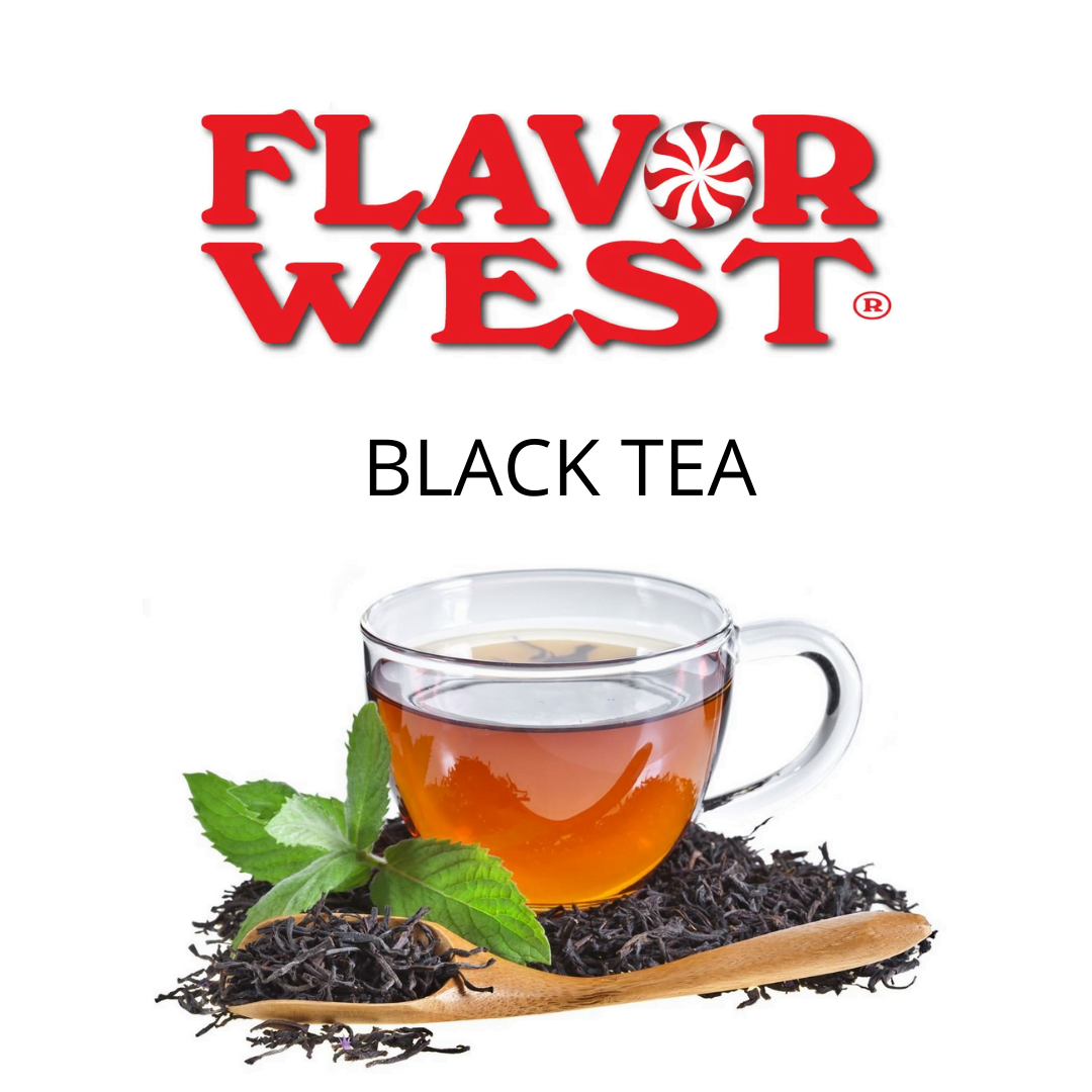 Black Tea (Flavor West) - пищевой ароматизатор Flavor West, вкус Черный чай купить оптом ароматизатор флаворвест Black Tea (Flavor West)