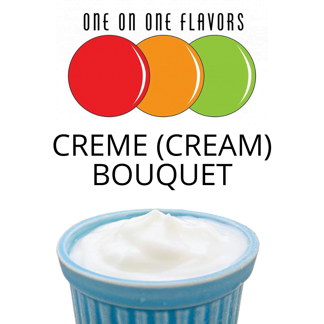 Creme (Cream) Bouquet (One On One) - пищевой ароматизатор One On One, вкус Кремовый микс купить оптом ароматизатор One On One Creme (Cream) Bouquet (One On One)