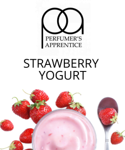 Strawberry Yogurt (TPA) - пищевой ароматизатор TPA/TFA, вкус Клубничный йогурт купить оптом ароматизатор ТПА / ТФА Strawberry Yogurt (TPA)