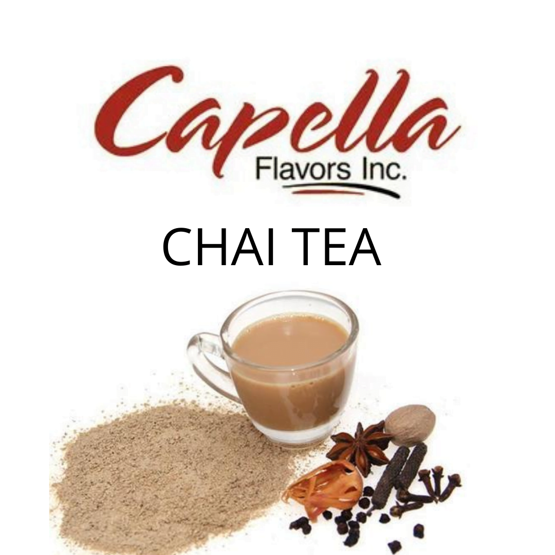 Chai Tea (Capella) - пищевой ароматизатор Capella, вкус Чай Масала купить оптом ароматизатор Капелла Chai Tea (Capella)
