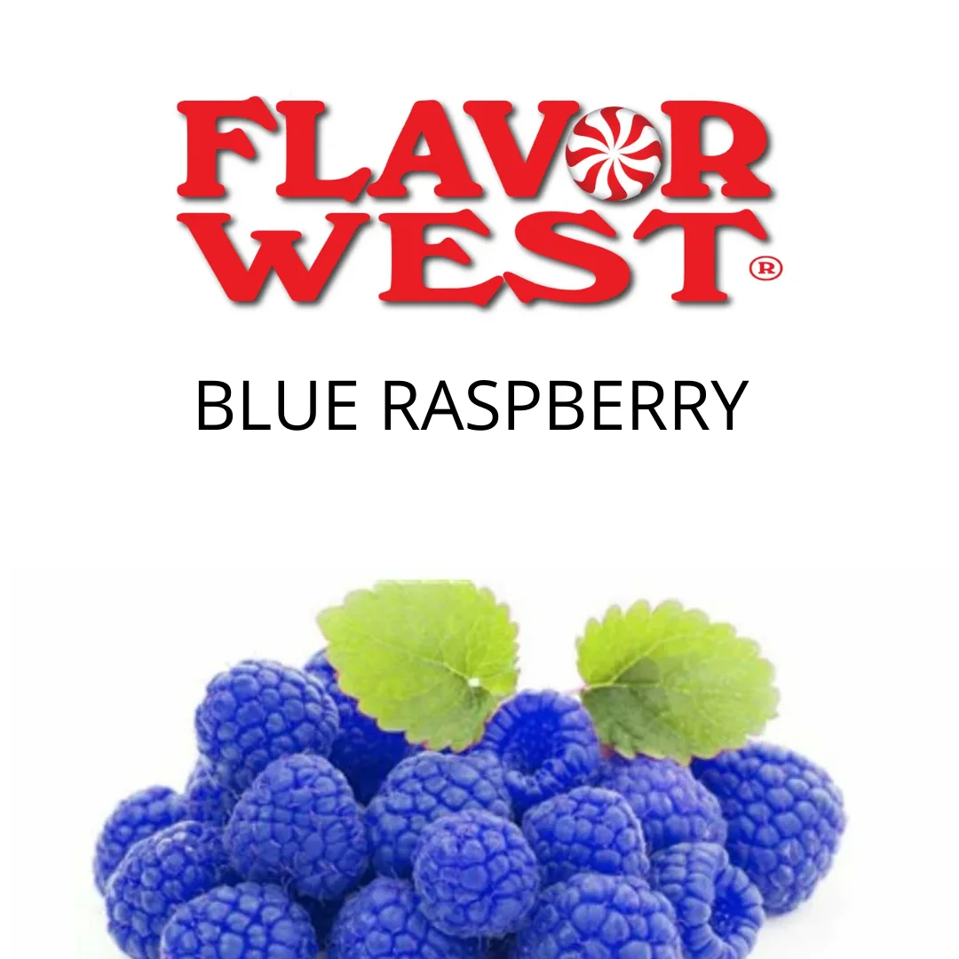 Blue Raspberry (Flavor West) - пищевой ароматизатор Flavor West, вкус Голубая малина купить оптом ароматизатор флаворвест Blue Raspberry (Flavor West)