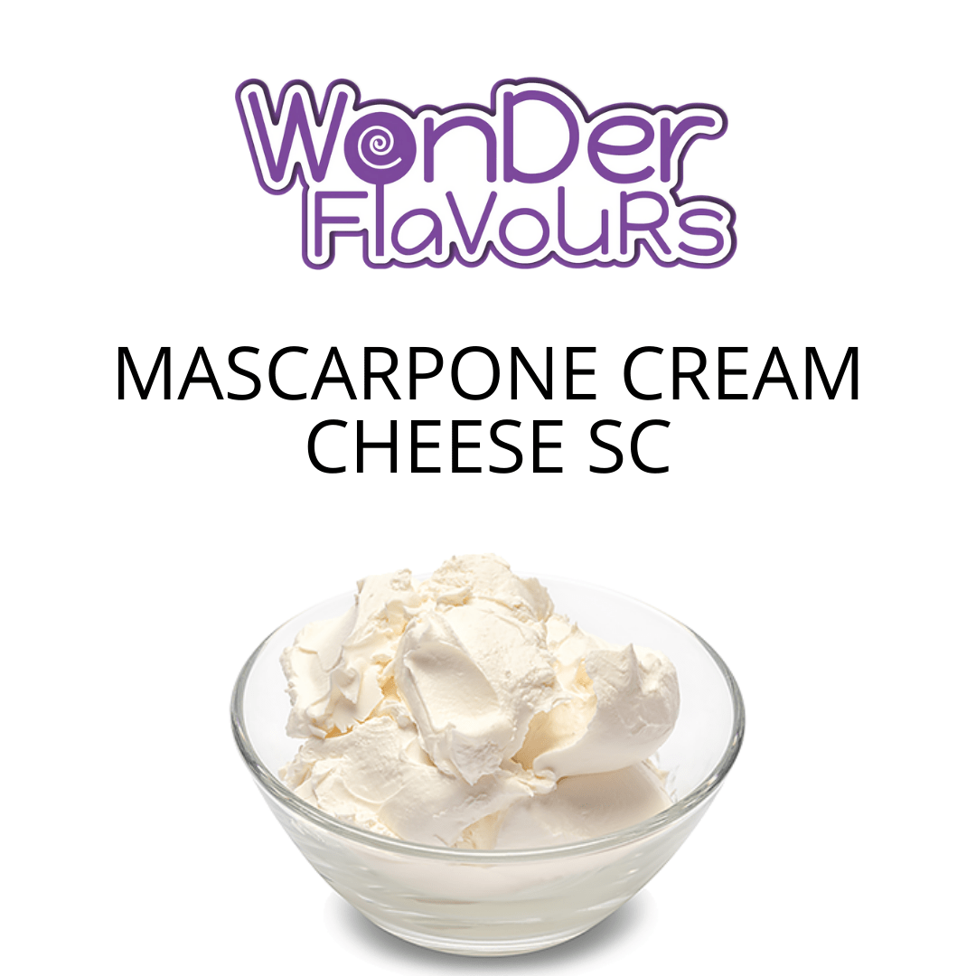 Mascarpone Cream Cheese SC (Wonder Flavours) - пищевой ароматизатор Wonder Flavors, вкус Сливочный сыр маскарпоне купить оптом ароматизатор Вондер Mascarpone Cream Cheese SC (Wonder Flavours)