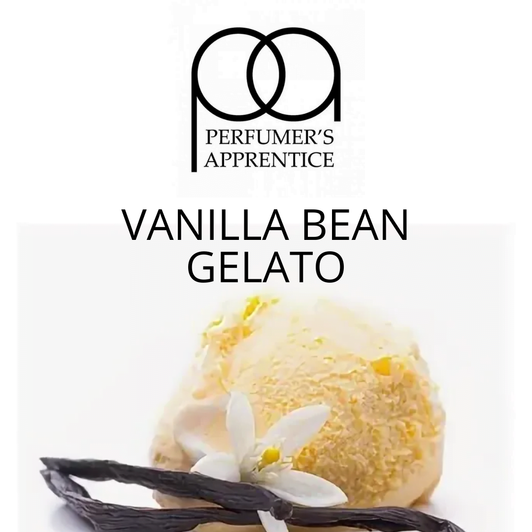 Vanilla Bean Gelato (TPA) - пищевой ароматизатор TPA/TFA, вкус Ванильное мороженое купить оптом ароматизатор ТПА / ТФА Vanilla Bean Gelato (TPA)
