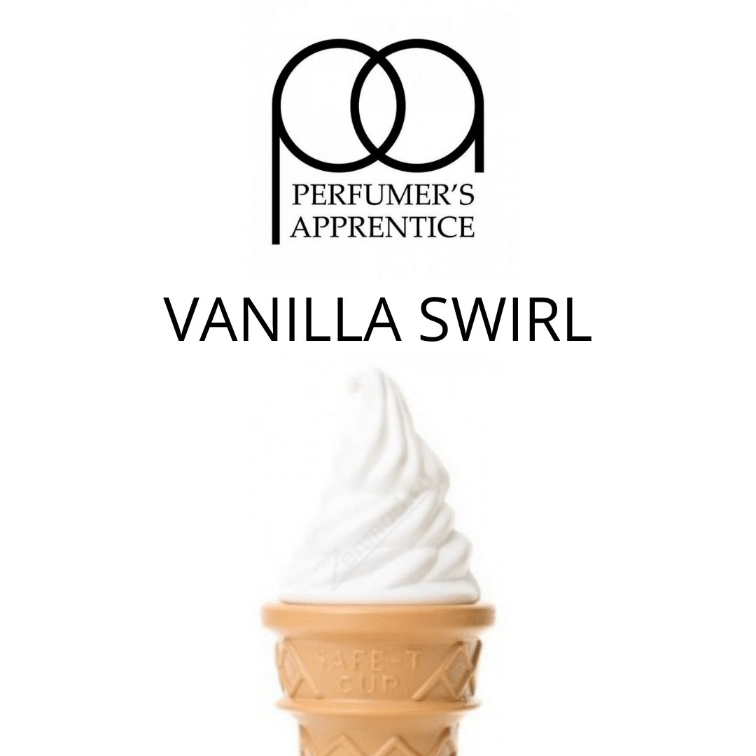 Vanilla Swirl (TPA) - пищевой ароматизатор TPA/TFA, вкус Ванильный заварной крем купить оптом ароматизатор ТПА / ТФА Vanilla Swirl (TPA)