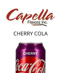 RF Cherry Cola (Capella) - пищевой ароматизатор Capella, вкус Вишневая кола купить оптом ароматизатор Капелла RF Cherry Cola (Capella)