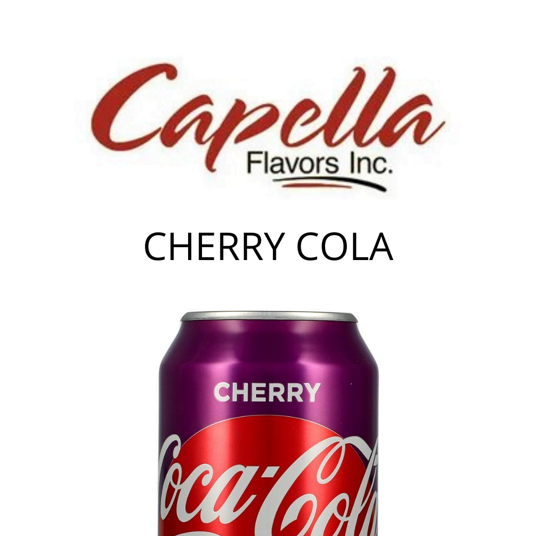 RF Cherry Cola (Capella) - пищевой ароматизатор Capella, вкус Вишневая кола купить оптом ароматизатор Капелла RF Cherry Cola (Capella)