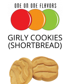 Girly Cookies - (Shortbread) (One On One) - пищевой ароматизатор One On One, вкус Песочное печенье купить оптом ароматизатор One On One Girly Cookies - (Shortbread) (One On One)