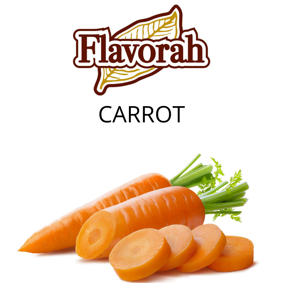 Carrot (Flavorah) - пищевой ароматизатор Flavorah, вкус Морковь купить оптом ароматизатор Флавора Carrot (Flavorah)