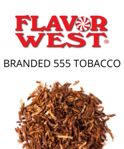 Branded 555 Tobacco (Flavor West) - пищевой ароматизатор Flavor West, вкус Табак Вирджиния и сливочный шоколад купить оптом ароматизатор флаворвест Branded 555 Tobacco (Flavor West)