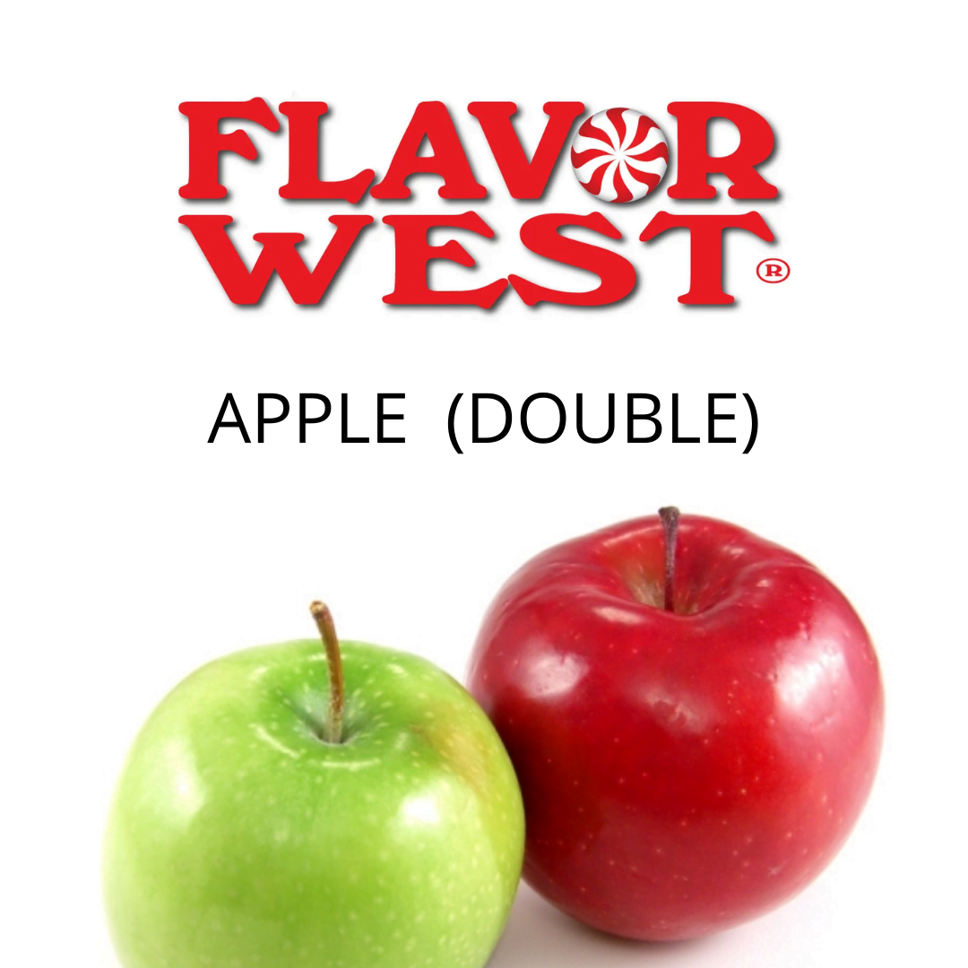 Apple (Double) (Flavor West) - пищевой ароматизатор Flavor West, вкус Яблоко х2 купить оптом ароматизатор флаворвест Apple (Double) (Flavor West)