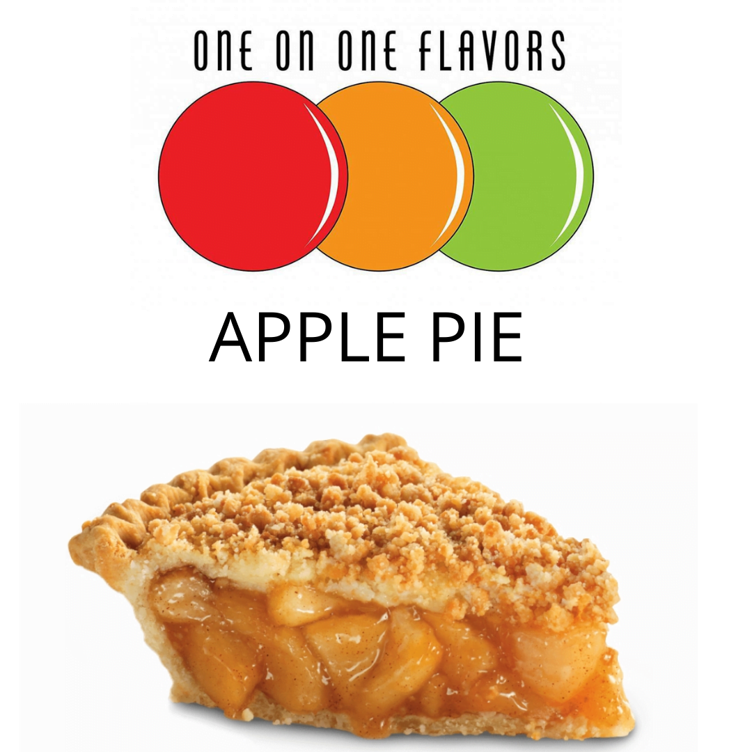 Apple Pie (A La Mode) (One On One) - пищевой ароматизатор One On One, вкус Яблочный пирог купить оптом ароматизатор One On One Apple Pie (A La Mode) (One On One)