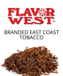 Branded East Coast Tobacco (Flavor West) - пищевой ароматизатор Flavor West, вкус Табачные листья купить оптом ароматизатор флаворвест Branded East Coast Tobacco (Flavor West)