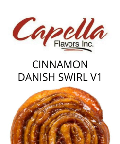 Cinnamon Danish Swirl V1 (Capella) - пищевой ароматизатор Capella, вкус Булочка с корицей купить оптом ароматизатор Капелла Cinnamon Danish Swirl V1 (Capella)