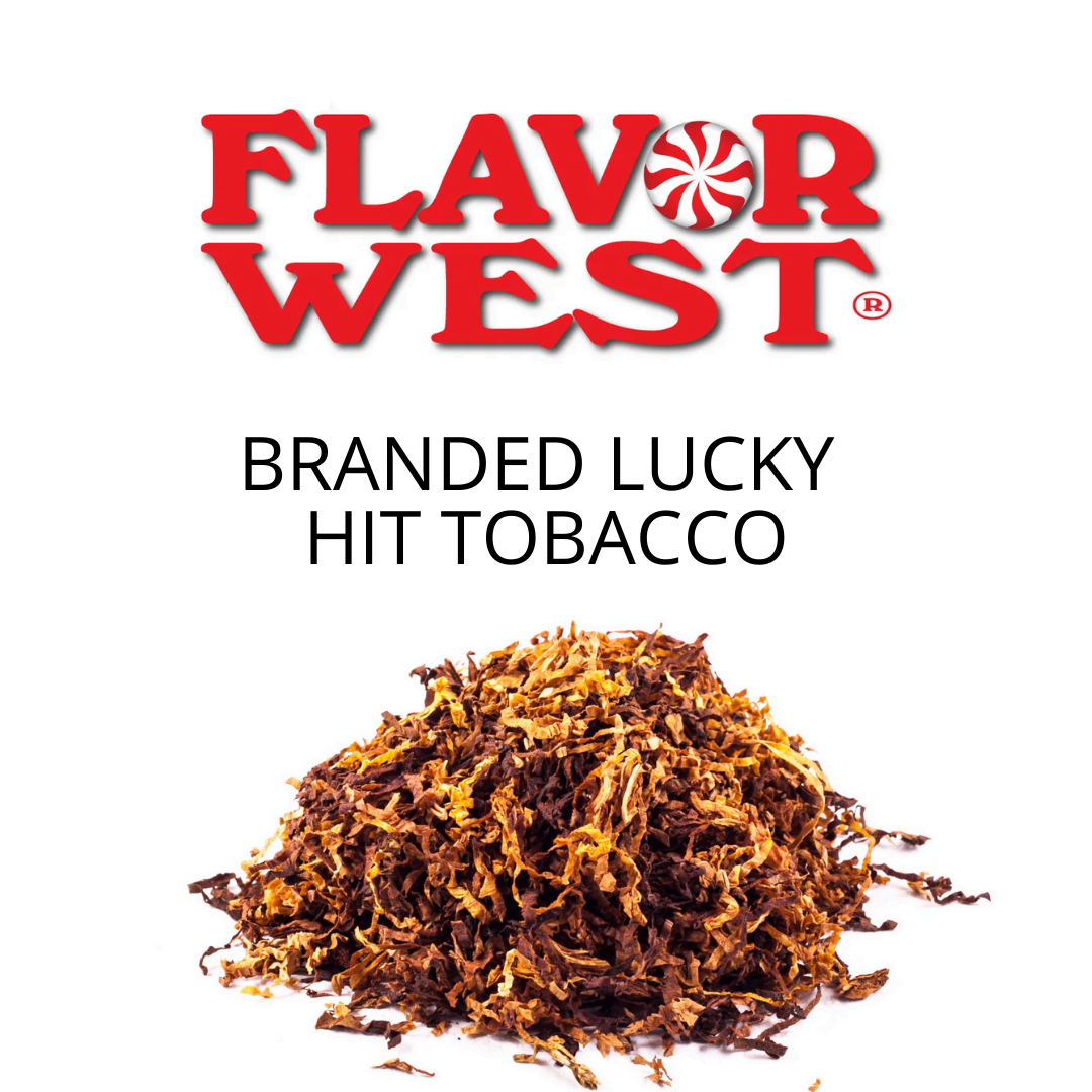 Branded Lucky Hit Tobacco (Flavor West) - пищевой ароматизатор Flavor West, вкус Табак с древесными нотами купить оптом ароматизатор флаворвест Branded Lucky Hit Tobacco (Flavor West)