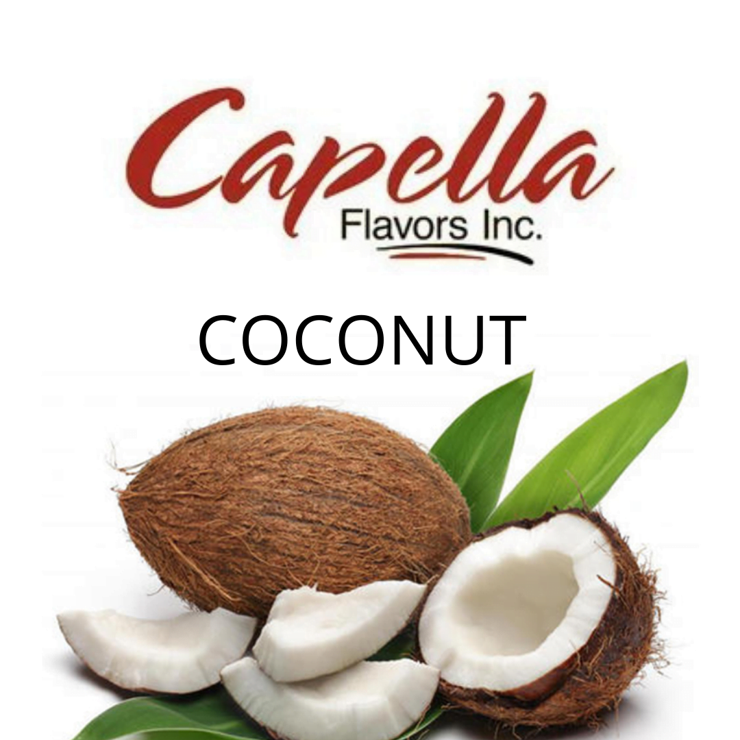 Coconut (Capella) - пищевой ароматизатор Capella, вкус Кокос купить оптом ароматизатор Капелла Coconut (Capella)
