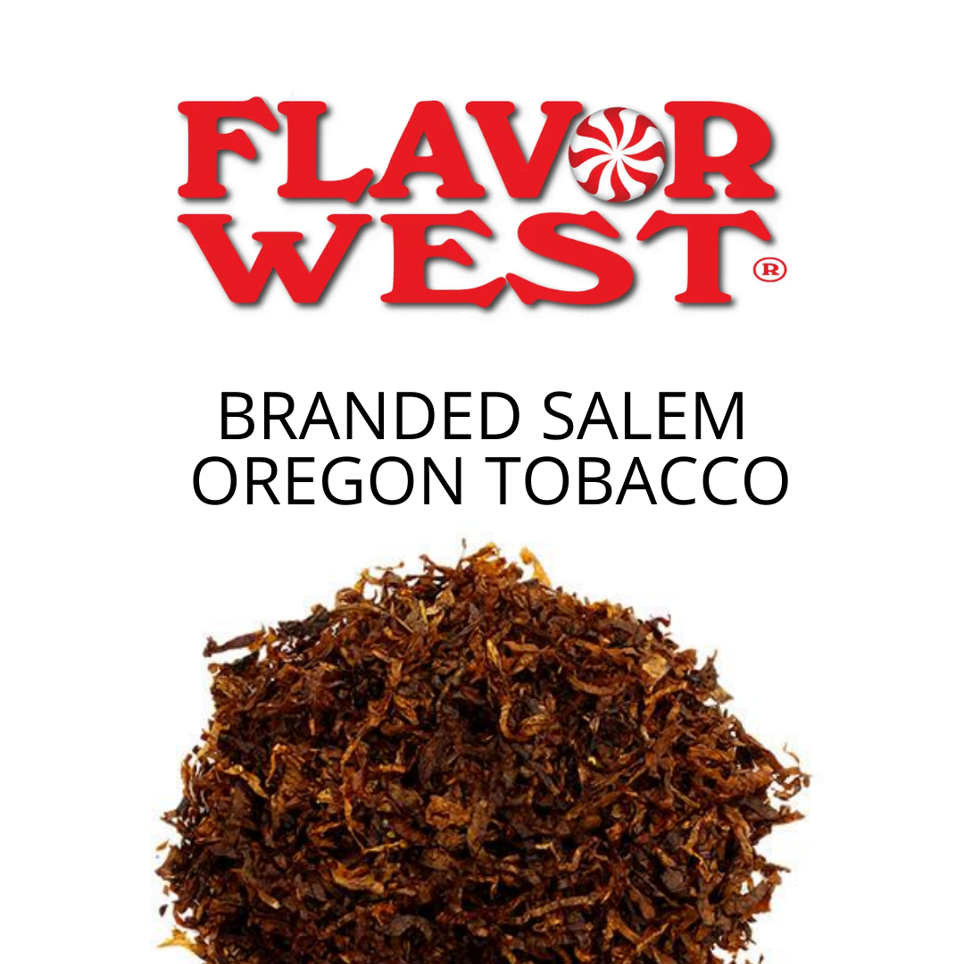 Branded Salem Oregon Tobacco (Flavor West) - пищевой ароматизатор Flavor West, вкус Табак сорта Салем купить оптом ароматизатор флаворвест Branded Salem Oregon Tobacco (Flavor West)