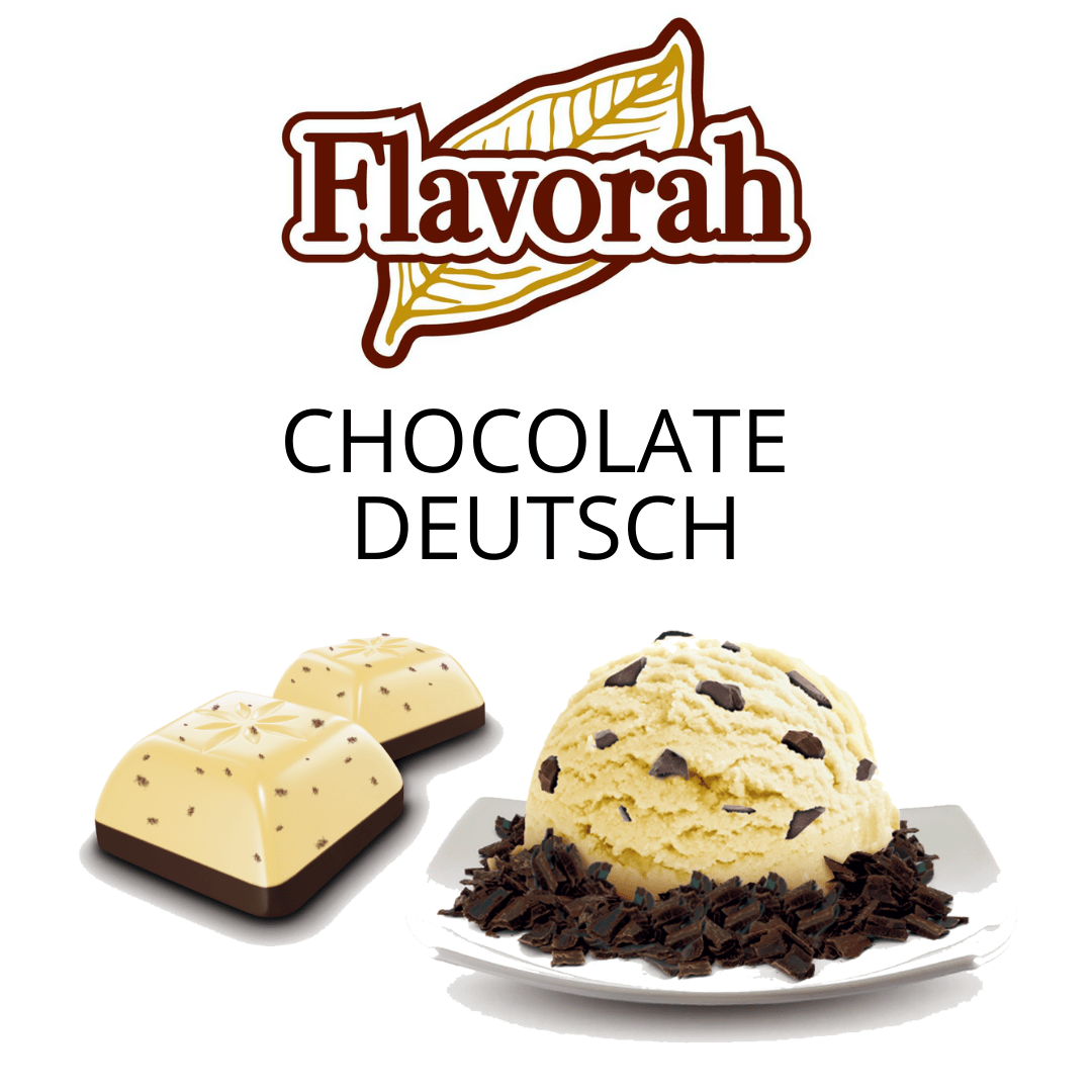 Chocolate Deutsch (Flavorah) - пищевой ароматизатор Flavorah, вкус Немецкий шоколад купить оптом ароматизатор Флавора Chocolate Deutsch (Flavorah)