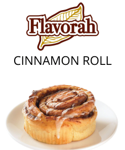 Cinnamon Roll (Flavorah) - пищевой ароматизатор Flavorah, вкус Булочка с корицей купить оптом ароматизатор Флавора Cinnamon Roll (Flavorah)