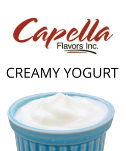 Creamy Yogurt (Capella) - пищевой ароматизатор Capella, вкус Сливочный йогурт купить оптом ароматизатор Капелла Creamy Yogurt (Capella)
