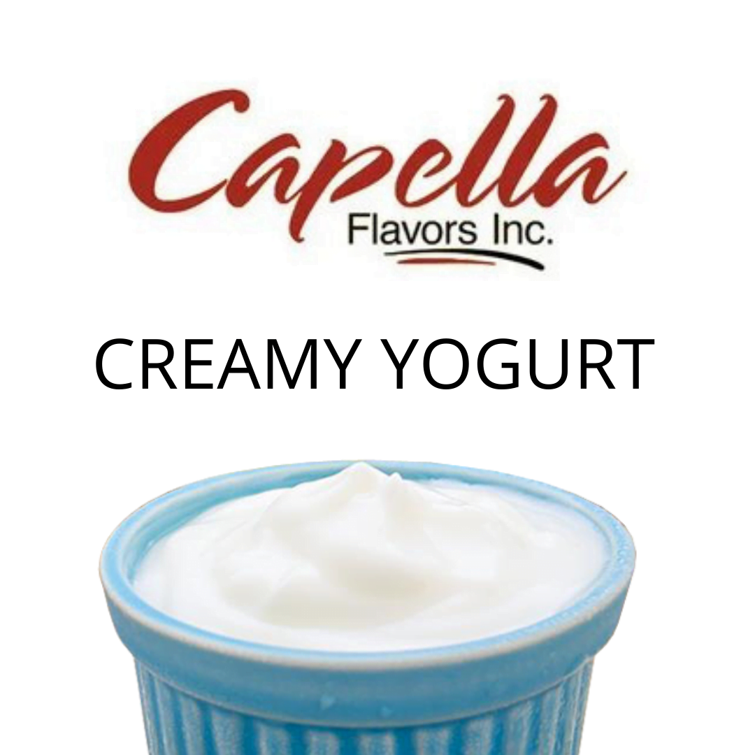 Creamy Yogurt (Capella) - пищевой ароматизатор Capella, вкус Сливочный йогурт купить оптом ароматизатор Капелла Creamy Yogurt (Capella)