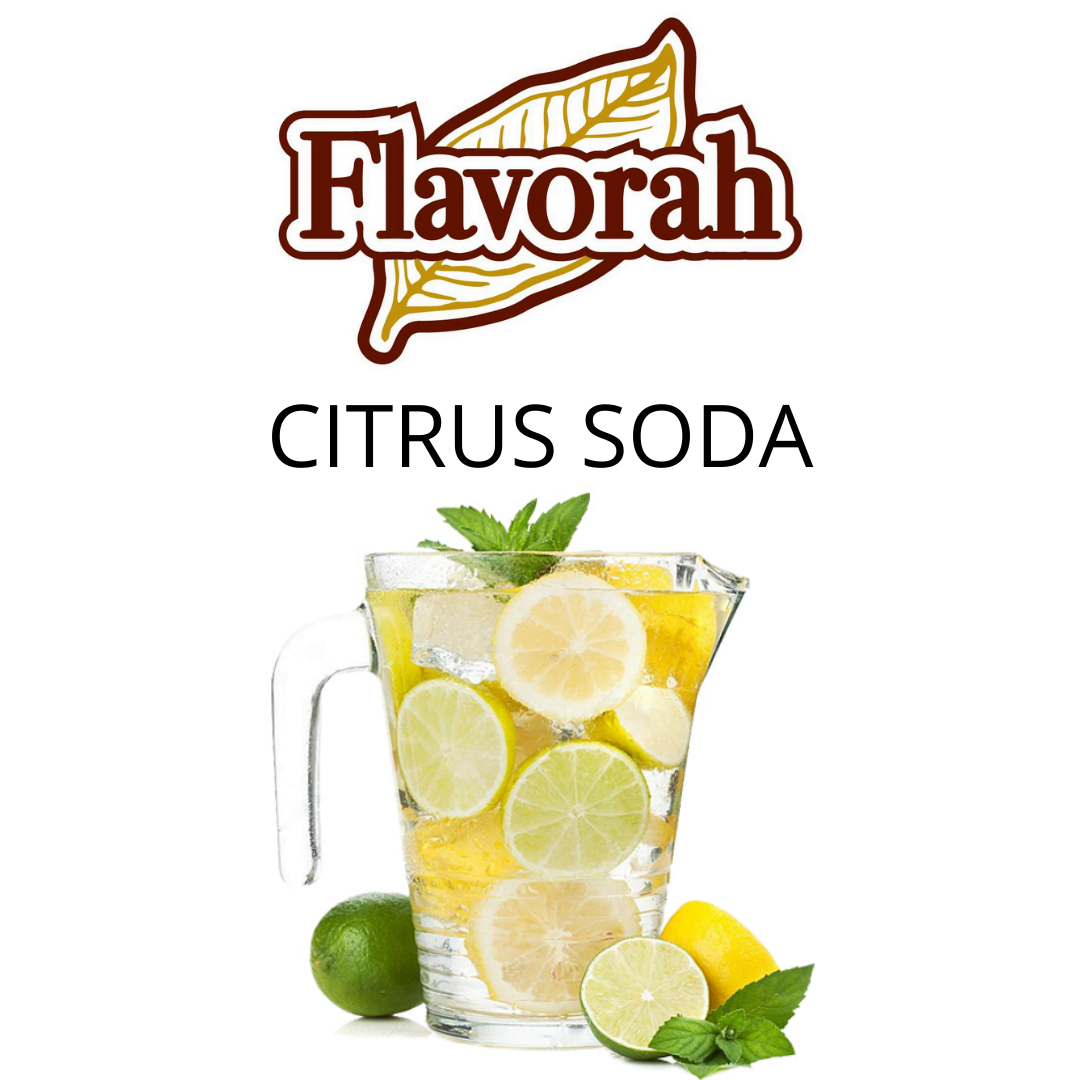 Citrus Soda (Flavorah) - пищевой ароматизатор Flavorah, вкус Содовая с цитрусами купить оптом ароматизатор Флавора Citrus Soda (Flavorah)