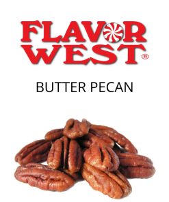 Butter Pecan (Flavor West) - пищевой ароматизатор Flavor West, вкус Масло их ореха Пекан купить оптом ароматизатор флаворвест Butter Pecan (Flavor West)