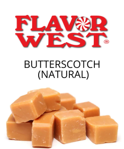 Butterscotch (Natural) (Flavor West) - пищевой ароматизатор Flavor West, вкус Натуральный ирис купить оптом ароматизатор флаворвест Butterscotch (Natural) (Flavor West)