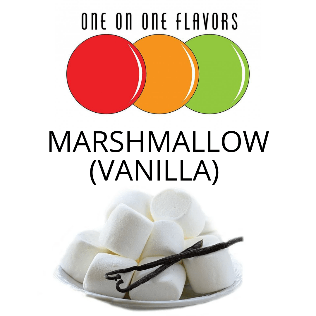 Marshmallow (Vanilla) (One On One) - пищевой ароматизатор One On One, вкус Ванильный зефир купить оптом ароматизатор One On One Marshmallow (Vanilla) (One On One)