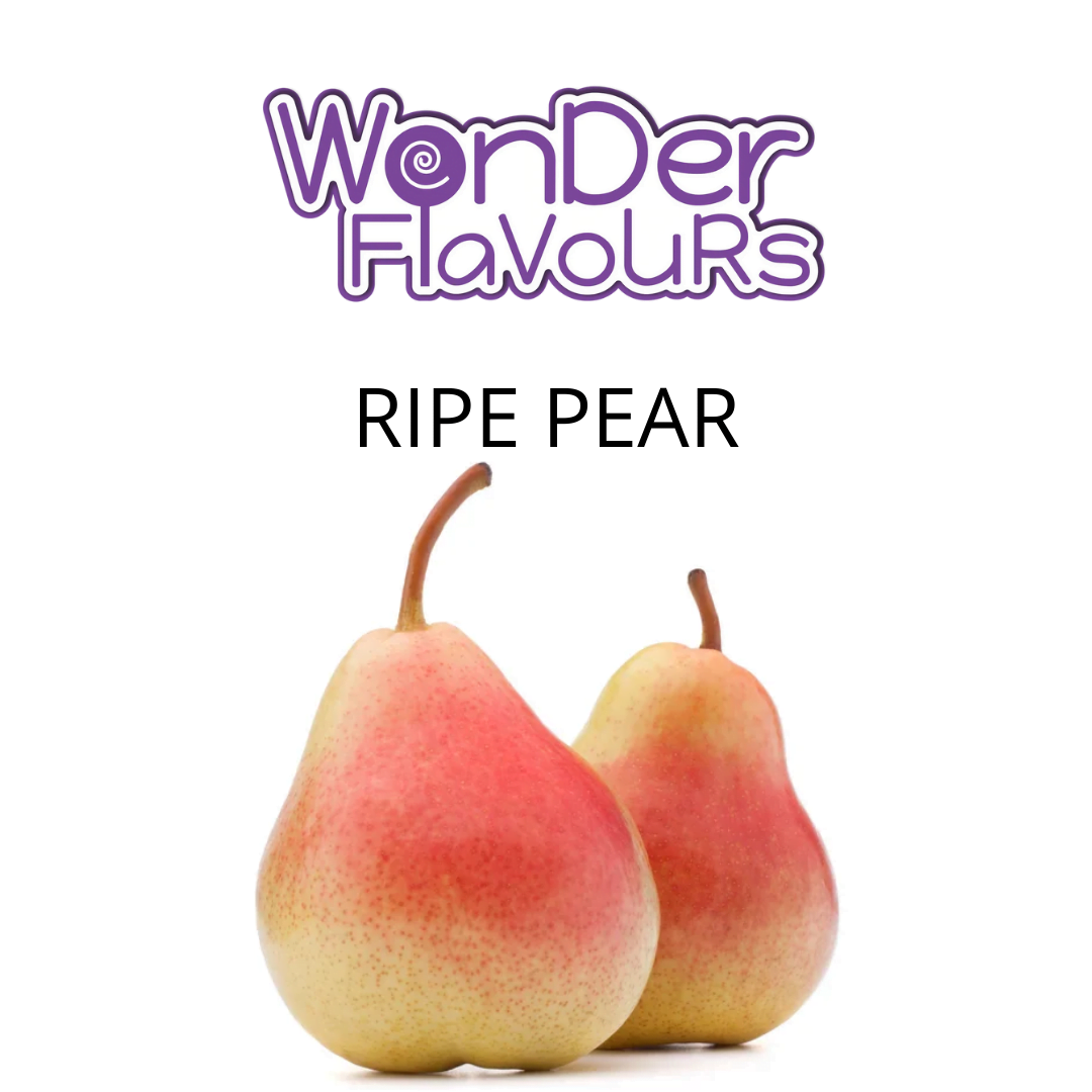 Ripe Pear (Wonder Flavours) - пищевой ароматизатор Wonder Flavors, вкус Спелая груша купить оптом ароматизатор Вондер Ripe Pear (Wonder Flavours)