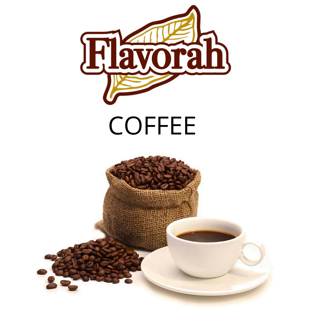 Coffee (Flavorah) - пищевой ароматизатор Flavorah, вкус Кофе купить оптом ароматизатор Флавора Coffee (Flavorah)