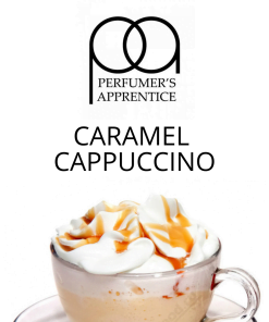 Caramel Cappuccino (TPA) - пищевой ароматизатор TPA/TFA, вкус Кофе Капучино с карамелью купить оптом ароматизатор ТПА / ТФА Caramel Cappuccino (TPA)