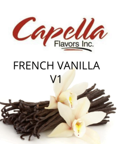 French Vanilla V1 (Capella) - пищевой ароматизатор Capella, вкус Французская ваниль купить оптом ароматизатор Капелла French Vanilla V1 (Capella)