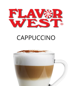 Cappuccino (Flavor West) - пищевой ароматизатор Flavor West, вкус Кофе Капучино купить оптом ароматизатор флаворвест Cappuccino (Flavor West)