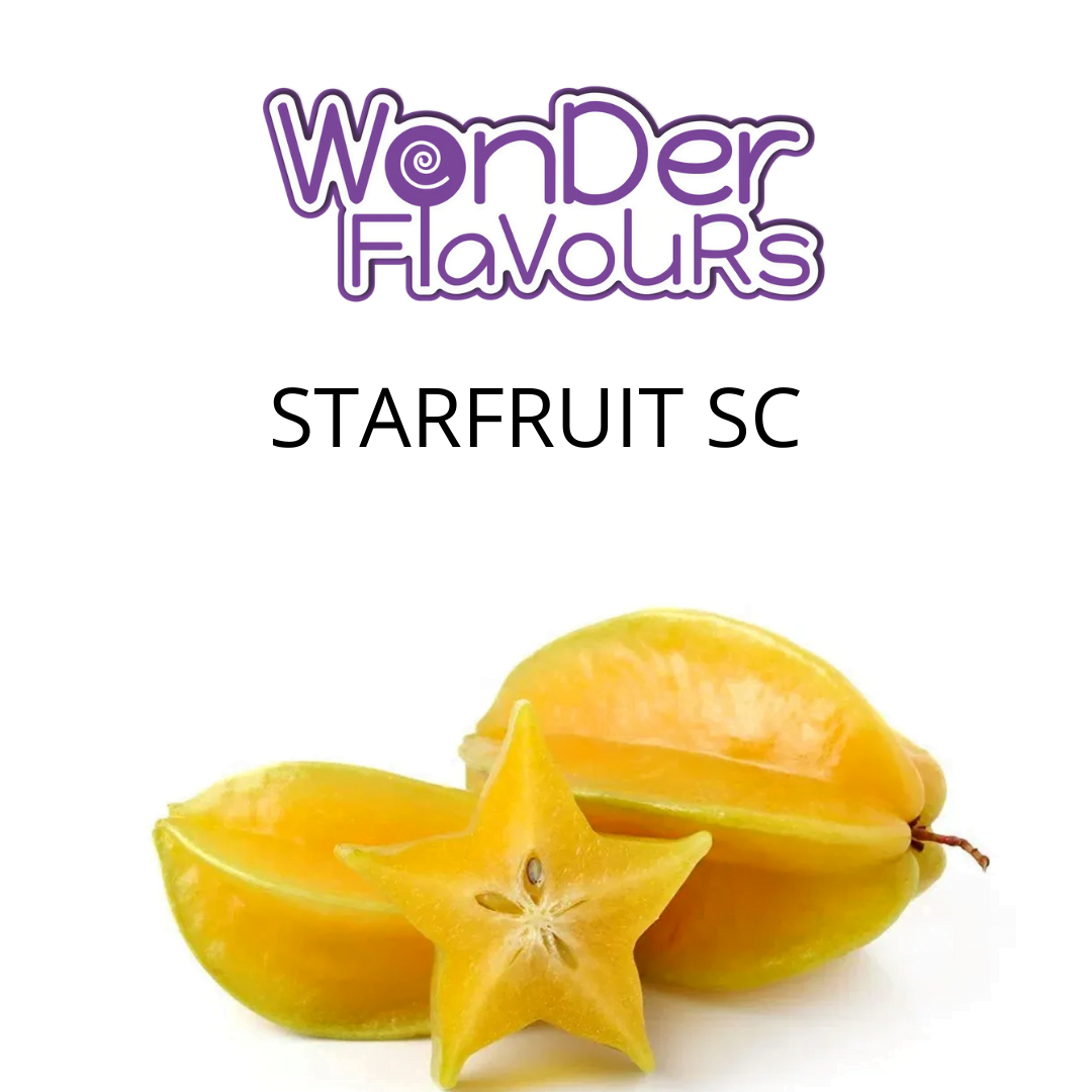 Starfruit SC (Wonder Flavours) - пищевой ароматизатор Wonder Flavors, вкус Карамбола купить оптом ароматизатор Вондер Starfruit SC (Wonder Flavours)