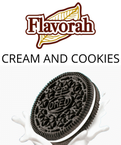 Cream and Cookies (Flavorah) - пищевой ароматизатор Flavorah, вкус Печенье с кремом купить оптом ароматизатор Флавора Cream and Cookies (Flavorah)