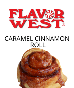 Caramel Cinnamon Roll (Flavor West) - пищевой ароматизатор Flavor West, вкус Булочка с корицей и карамелью купить оптом ароматизатор флаворвест Caramel Cinnamon Roll (Flavor West)