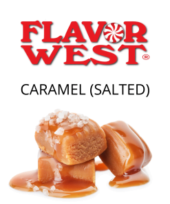 Caramel (Salted) (Flavor West) - пищевой ароматизатор Flavor West, вкус Соленая карамель купить оптом ароматизатор флаворвест Caramel (Salted) (Flavor West)