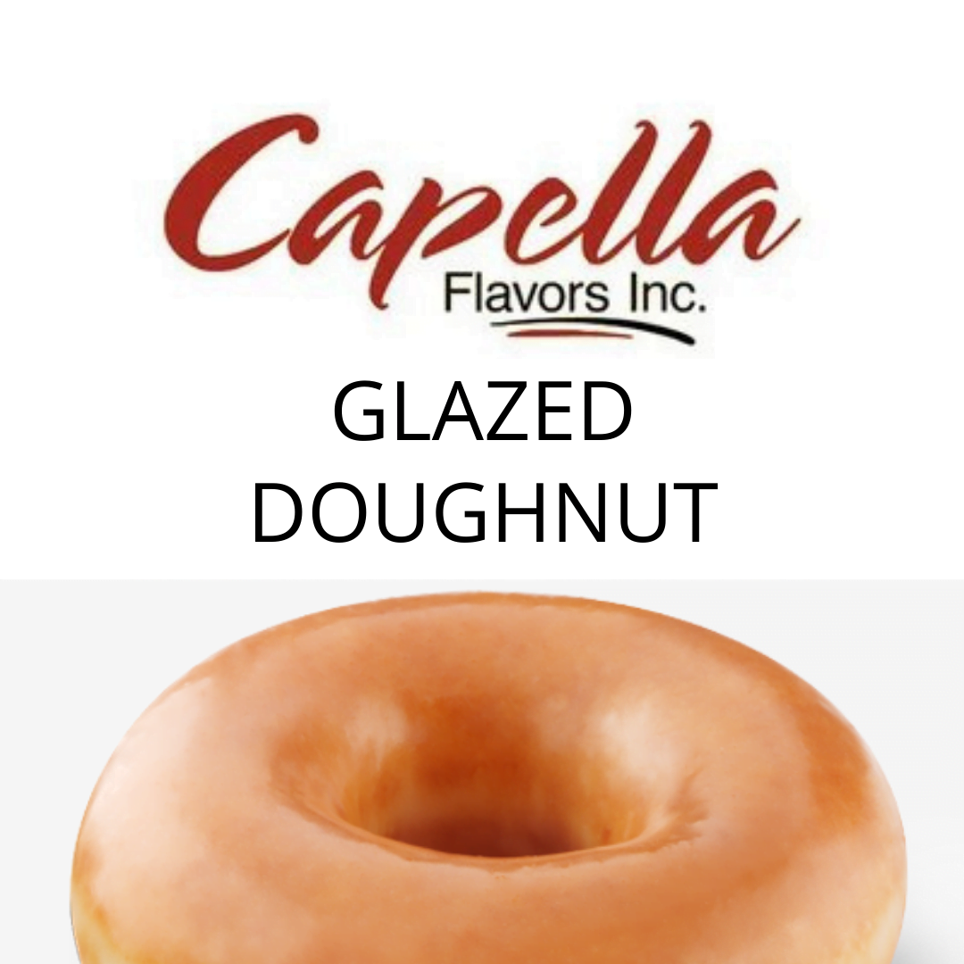 Glazed Doughnut (Capella) - пищевой ароматизатор Capella, вкус Пончик с глазурью купить оптом ароматизатор Капелла Glazed Doughnut (Capella)