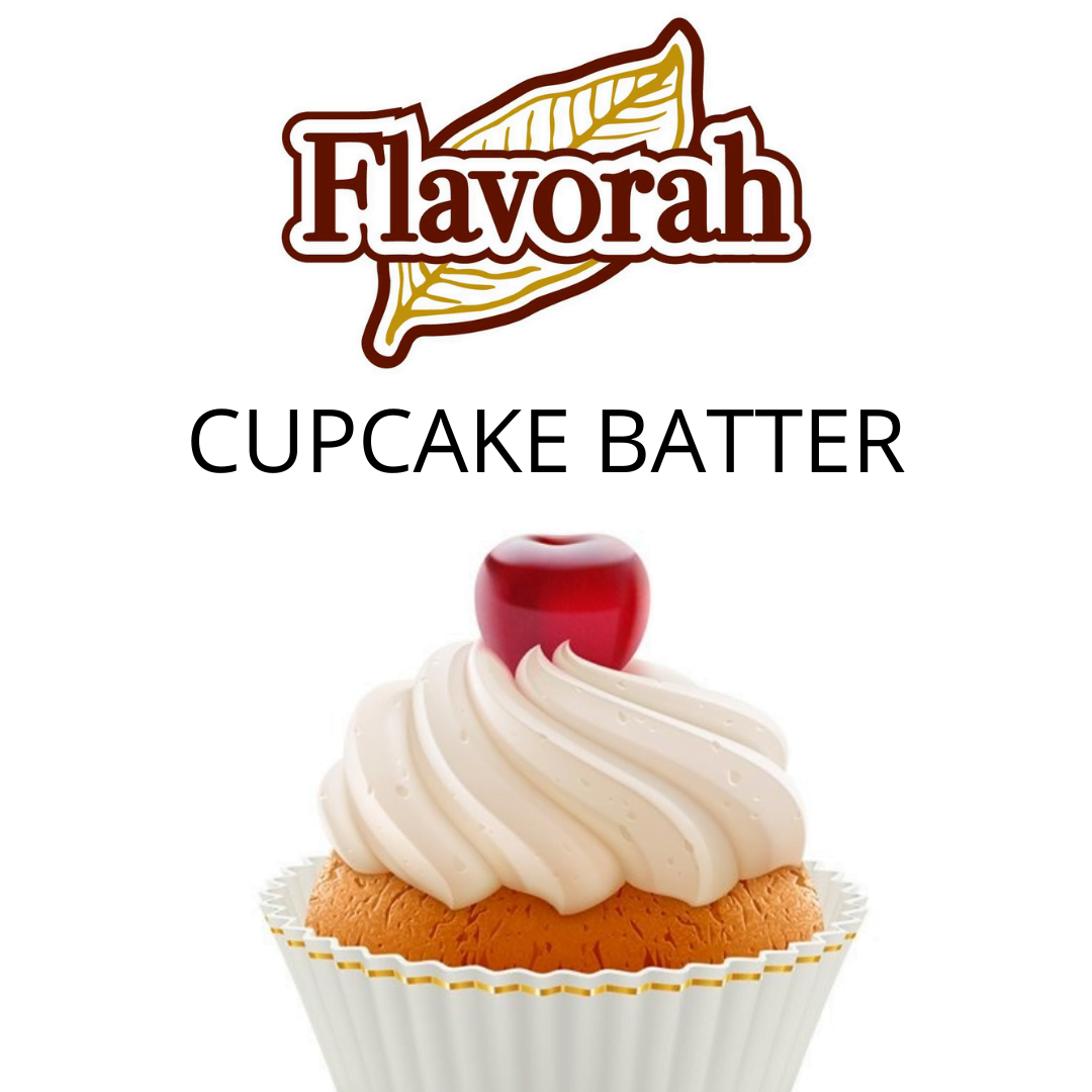 Cupcake Batter (Flavorah) - пищевой ароматизатор Flavorah, вкус Кекс с кремом купить оптом ароматизатор Флавора Cupcake Batter (Flavorah)